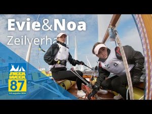 Noa en Evi zeilen samen in Flits 1013. Een duo interview