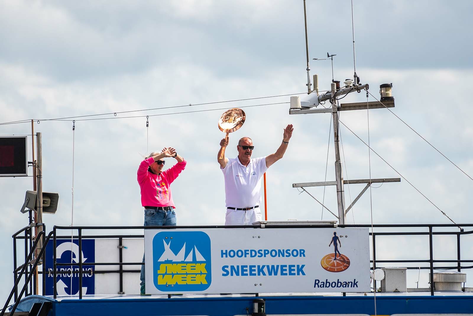 Harry Amsterdam huldiging panschipper Sneekweek foto femke de vries