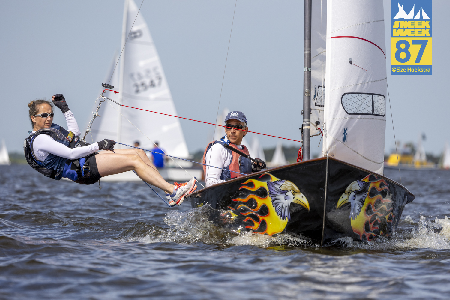 Zeekinkankonkliaantje wordt ingevaren door pa en ma