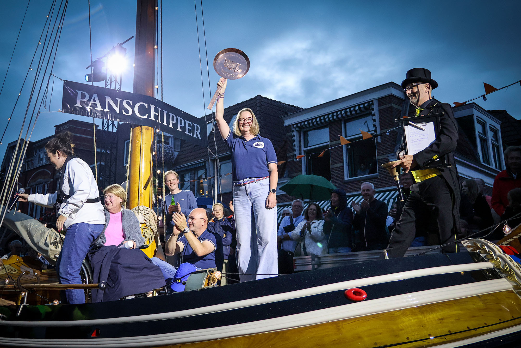 Marieke Guichard tijdens opening 88e Sneekweek | Foto: Robbert Evers