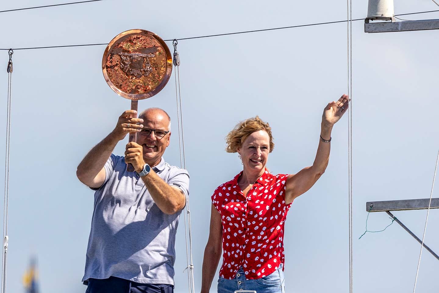 Zeilen Sneekweek Panschipper Karst Doevendans 001 foto Eize Hoekstra