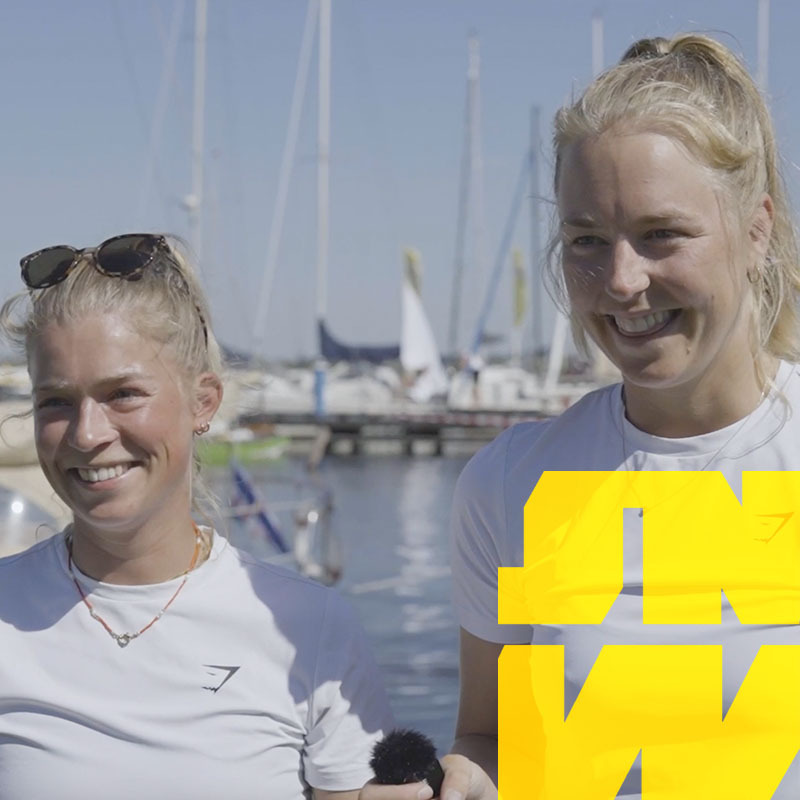 Femke Yntema en Keeti Neijman pakken hoofdprijs in de Vaurien