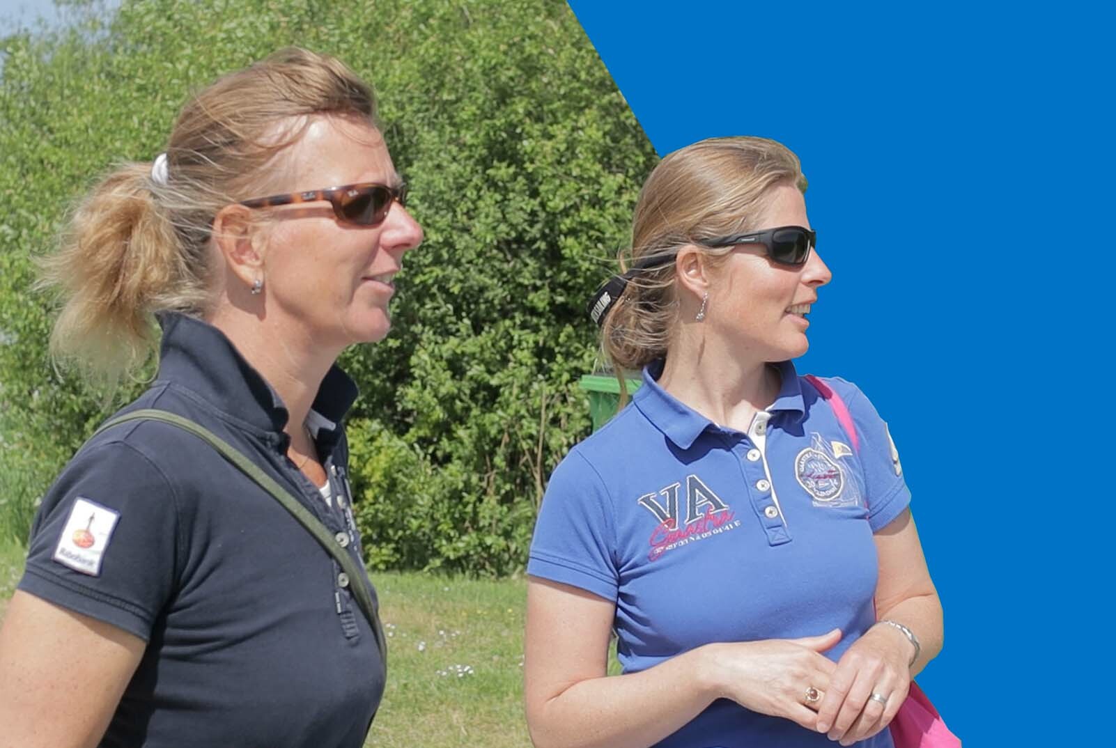 sneekweek kws trainers sandrine en betty