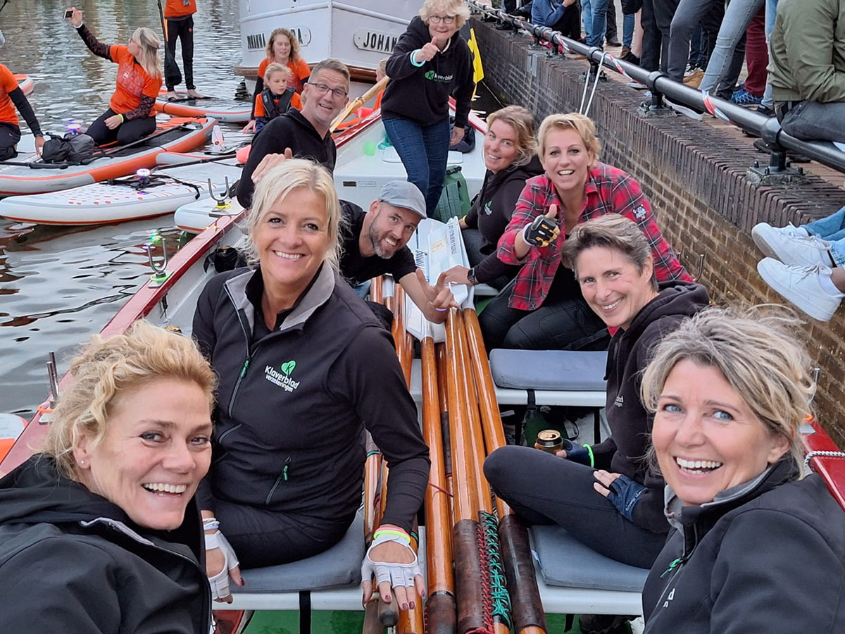 sneekweek roeiers Woelwater