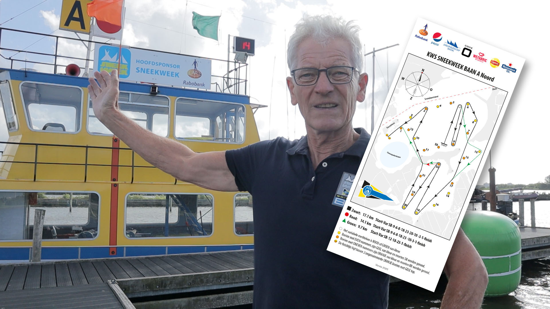 Hoe werkt de startprocedure tijdens de 88e Sneekweek?