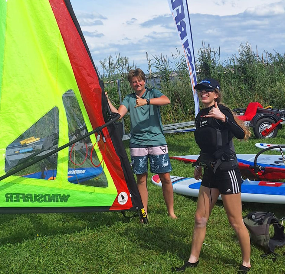 Verbinding – Windsurfen