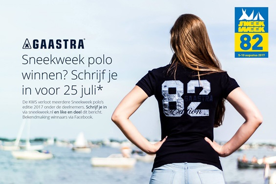 Win een Gaastra Sneekweek polo!!! Win een Gaastra Sneekweek polo!!!