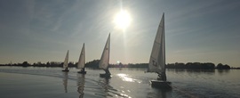 Eerste training 2017 zonsondergang Eerste training 2017 zonsondergang